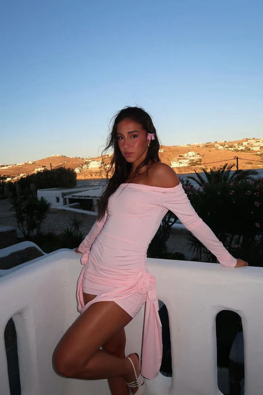 Monaco-Inspiriertes Minikleid – Premium Stoff & Raffinierte Details