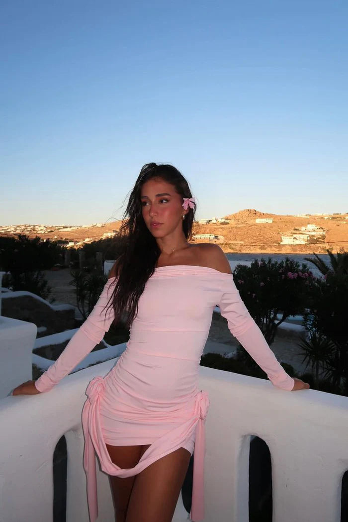 Monaco-Inspiriertes Minikleid – Premium Stoff & Raffinierte Details
