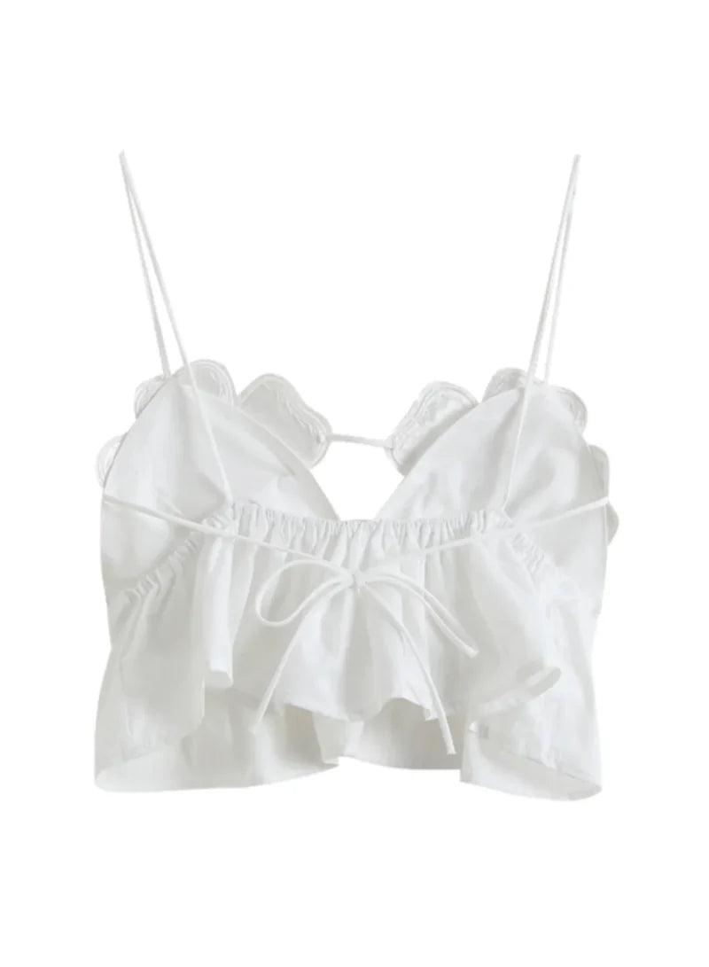WEIßE ISABELLA BLOUSE – Leichtes Sommer-Outfit