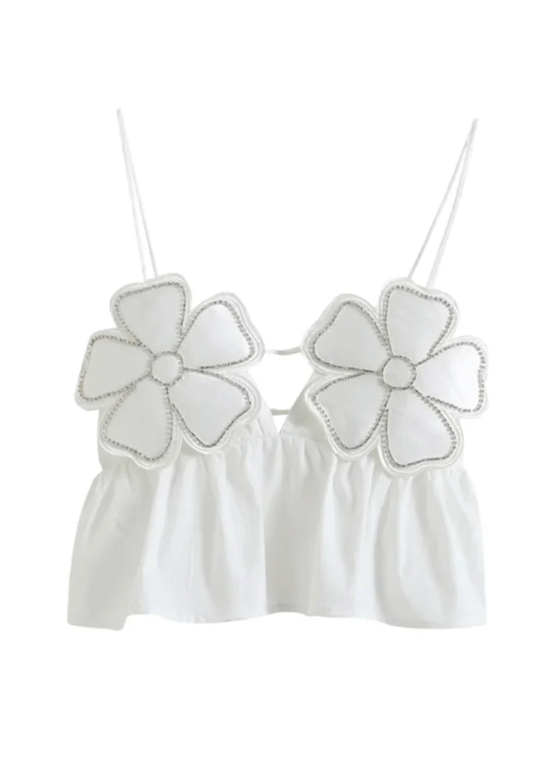 WEIßE ISABELLA BLOUSE – Leichtes Sommer-Outfit
