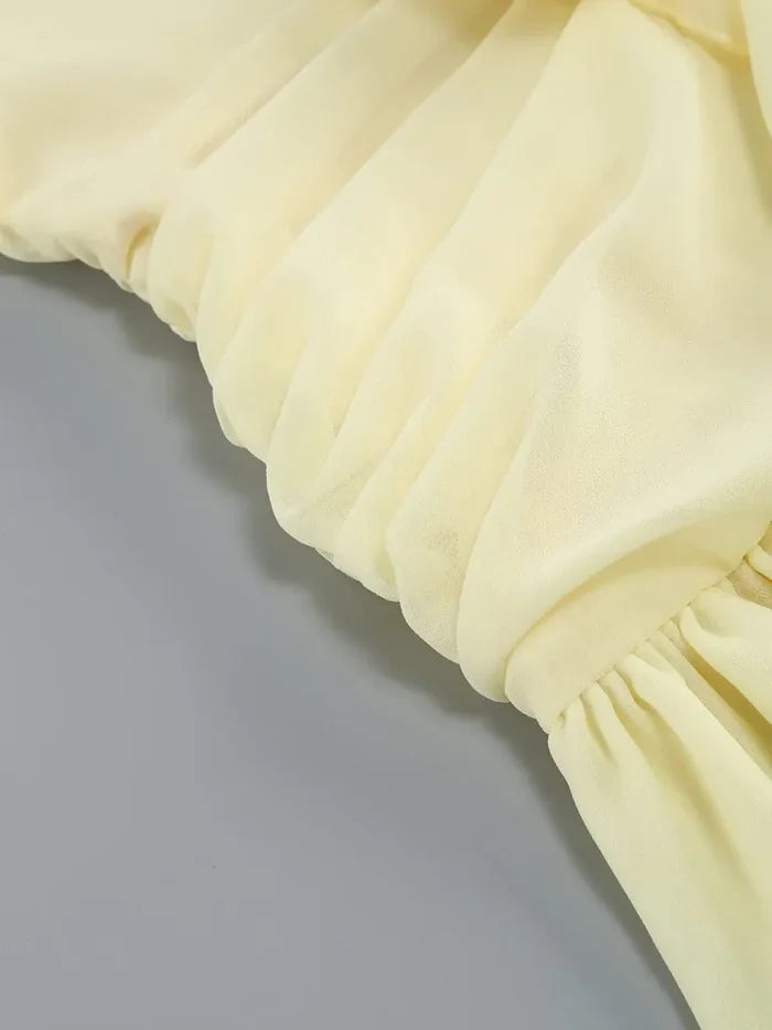 BELLE KLEID – Elegantes Sommerkleid mit Schlitzeinsatz
