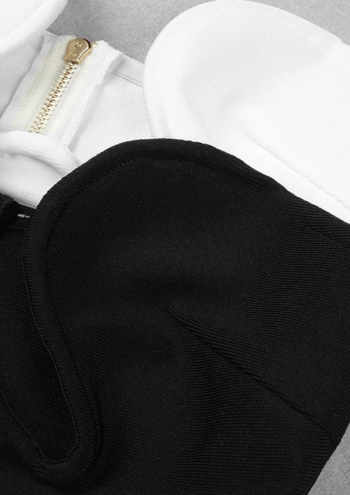 ELEGANTER SCHWARZER KLARA-TOP – Exklusives Design